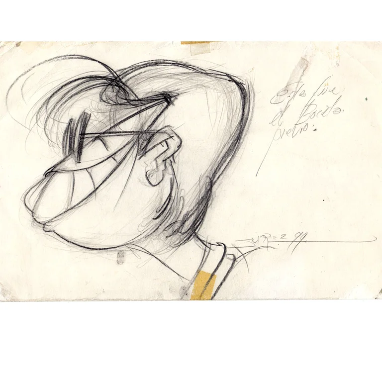 Artist self-portrait by Nelson Matoma