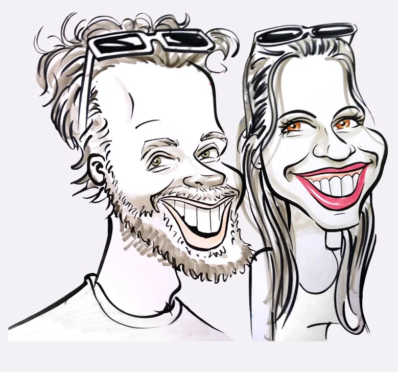 Hand-drawn caricature artwork by Nelson Matoma (30 of 30)