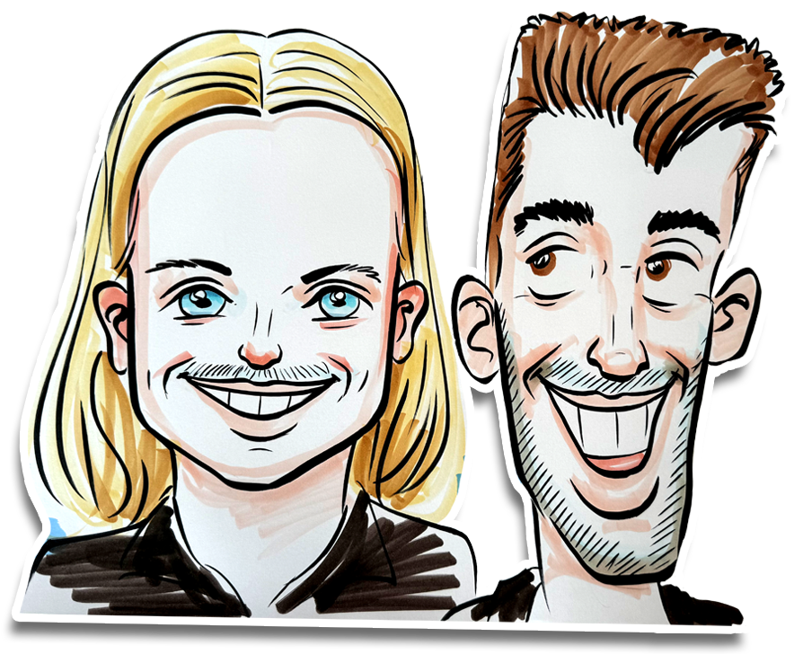 Hand-drawn caricature artwork by Nelson Matoma (18 of 30)
