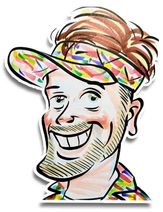 Hand-drawn caricature artwork by Nelson Matoma (04 of 30)