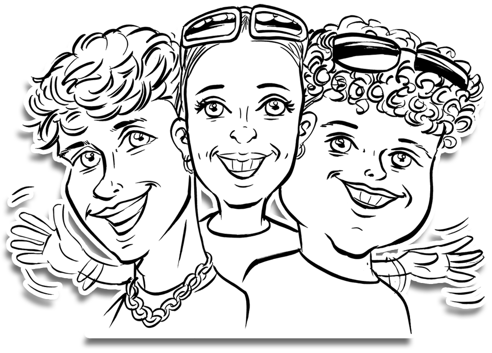 Hand-drawn caricature artwork by Nelson Matoma (17 of 30)