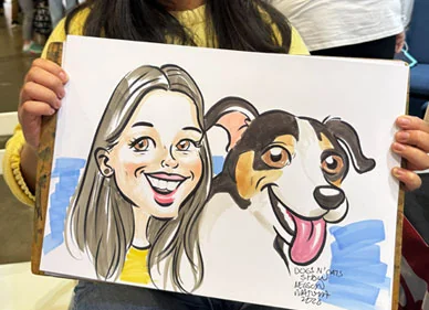 Pet Caricatures caricature example