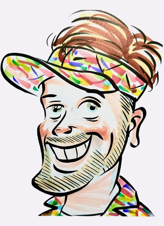Hand-drawn caricature artwork by Nelson Matoma (04 of 30)
