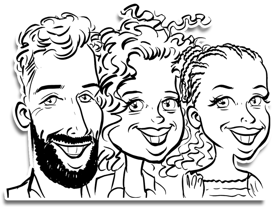 Hand-drawn caricature artwork by Nelson Matoma (09 of 30)