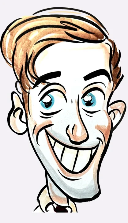 Hand-drawn caricature artwork by Nelson Matoma (12 of 30)